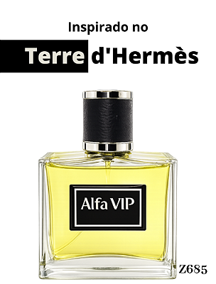 Perfume Alfa Vip - Inspiração no Terre d'Hermès