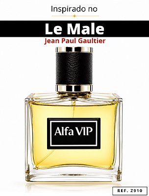 Perfume Alfa Vip - Inspiração no Le Male Jean Paul Gaultier