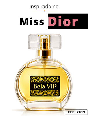 Perfume Bela Vip - Inspiração no Miss Dior