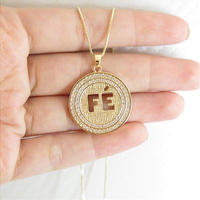 Medalha Fé Cravejada