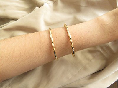 Bracelete 2 fios tubo