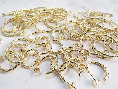Argola fio torcido