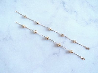Pulseira de bola lisa