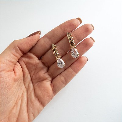 Gota zircônia pendurada