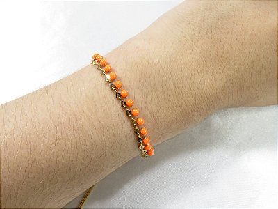 Bolinha Laranja Neon