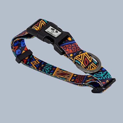 Coleira Africa View para Cães Madiba Pet - Modelo Exclusivo