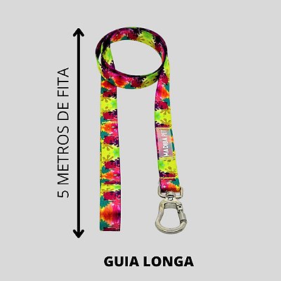 Guia Longa Spring para Cães Madiba Pet - 5 Metros
