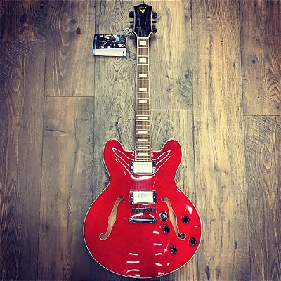 Guitarra Semi-Acústica Phx AC-1 Vermelha