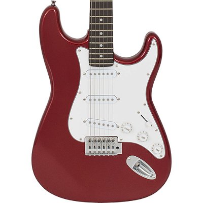 Guitarra Vogga VCG601N Standard Stratocaster Metallic Red