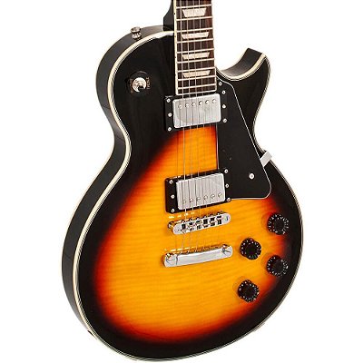 Guitarra Phx LP-5 Les Paul Studio Flamed Maple Custom Sunburst