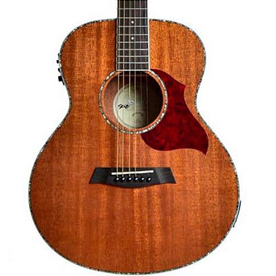 Violão Elétrico Seizi Kyoto Mini Abalone Mogno com Bag