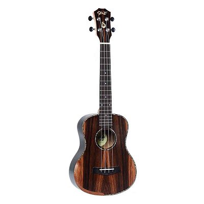 Ukulele Acústico Seizi Bora-Bora Plus Tenor Ebony com Bag