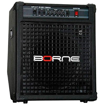 Caixa Amplificada Borne Impact Bass CB200 200w para Baixo