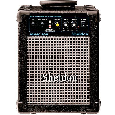 Caixa Acústica Sheldon Max100 15W Multiuso 110/220V