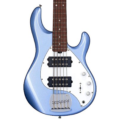 Contrabaixo 5C Music Man Sterling Sub Ray 5 Lake Blue Metallic