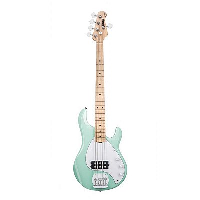 Contrabaixo 5C Music Man Sterling Sub Ray 5 Mint Green