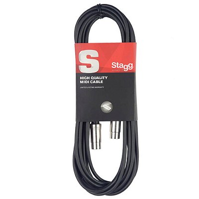 Cabo Stagg SMD3 Midi 5 Pinos High Quality 3m