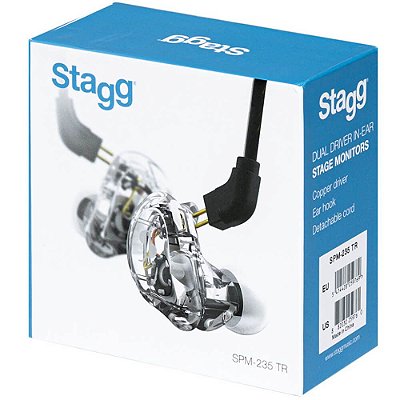 Fone In Ear Stagg SPM 235 TR Stage Monitor Dual Driver