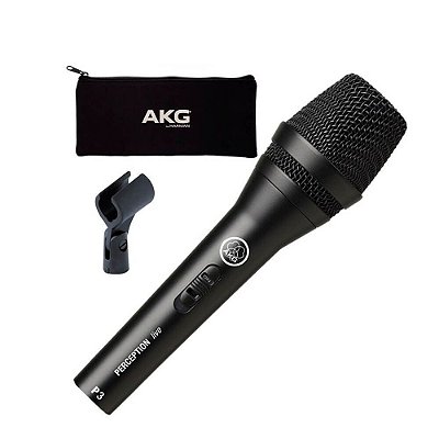 Microfone AKG Perception P3 S Dinâmico Cardioide