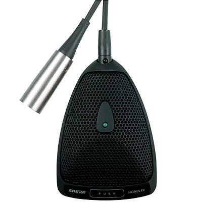 Microfone Condensador Shure MX393/O Microflex com Fio