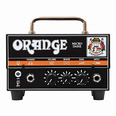 Cabeçote Valvulado Orange Micro Dark Head 20W Híbrido