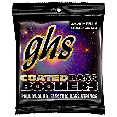 Encordoamento GHS Boomers CB-M3045 045/105 para Contrabaixo