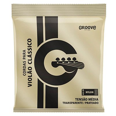 Encordoamento Solez GS5M Groove Tensão Média P/ Violão Nylon