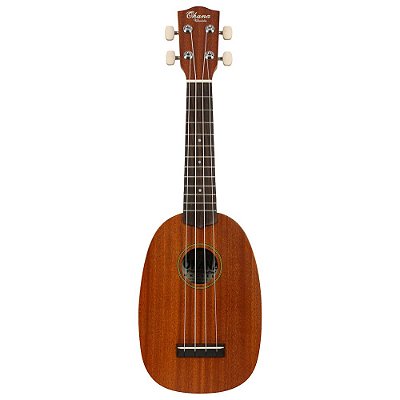 Ukulele Acústico Ohana PK-10 Pineapple Soprano com Capa