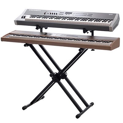 Suporte de Chão Ibox BX2 Duplo para 2 Pianos