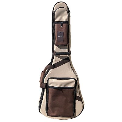 Semi Case Log Bags Deluxe Bege para Violão Clássico