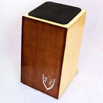 Cajon  Real Line UP Logo Elétrico Chocolate 1 Captação