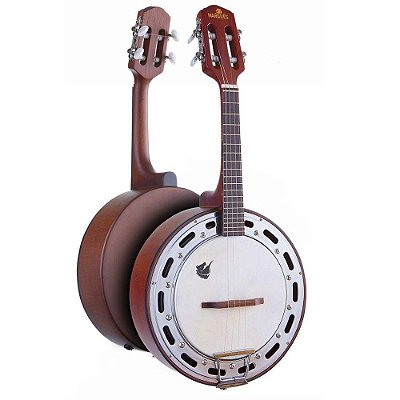 Banjo Acústico Marquês BAJ-87 4 Cordas Castanho