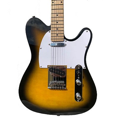 Guitarra Waldman GTE-100 Telecaster Sunburst