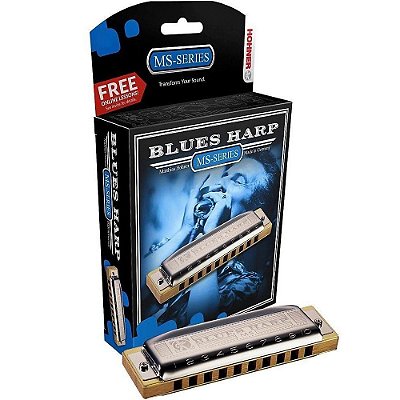 Gaita Diatônica Hohner Blues Harp 532/20 D (Ré)