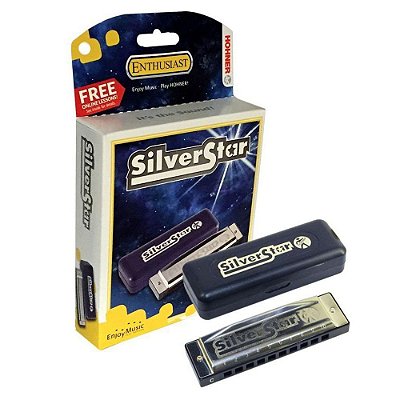 Gaita Diatônica Hohner Silver Star 504/20 A (Lá)