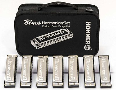 Kit de Gaitas Hohner Blues Harmonica