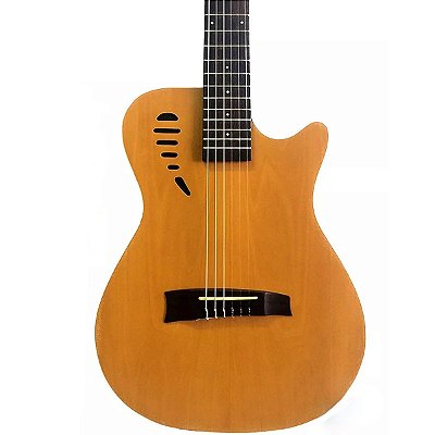 Violão Eletro-Acústico Marquês VN-1199 Flat Ativo Castanho