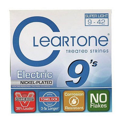 Encordoamento Cleartone 9409 Electric .09/.42 Guitarra