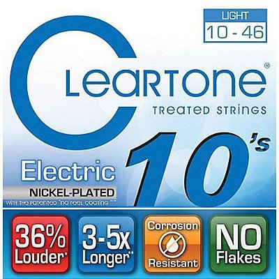 Encordoamento Cleartone 9410 Electric .10/.46 Guitarra