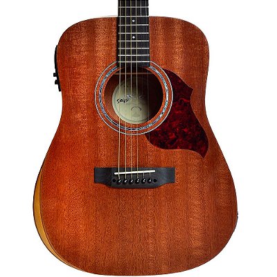 Violão Elétrico Seizi Mini Neo Tokyo Mahogany Satin com Bag