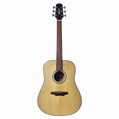 Violão Elétrico Seizi Supreme Kaiju Spruce Natural com Bag