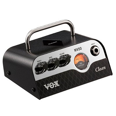 Cabeçote Vox MV Series MV50-Clean 50W Pré-Valvulado para Guitarra