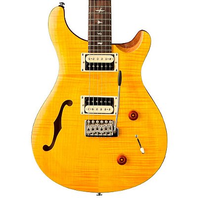 Guitarra Semi-Acústica PRS CU2SH SE Custom Santana Yellow