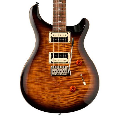 Guitarra PRS CU44 Custom Double Cutaway Black Gold Burst