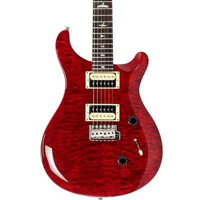 Guitarra PRS CU4Q SE Custom Quilted Top Ltd Edition Ruby