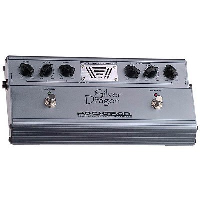 Pedal Pre Amp Valvulado Rocktron Dragon Silver Distortion