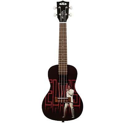 Ukulele Acústico Kala Elvis Las Vegas Learn To Play Concert