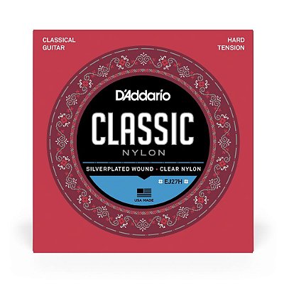 Encordoamento Para Violão Nylon D Addario Student EJ27H