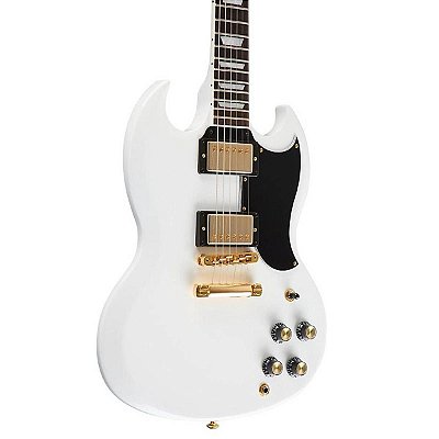 Guitarra Gibson SG Standard 2017 Gold Séries Alpine White