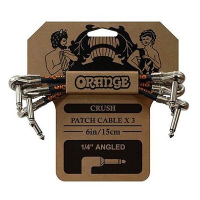 Kit Cabo Orange CA038 Crush Patch 3-Pack P10 15cm para Pedal